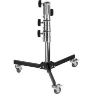 Impact Lowboy Steel Stand with Wheels and Combo Head (4')