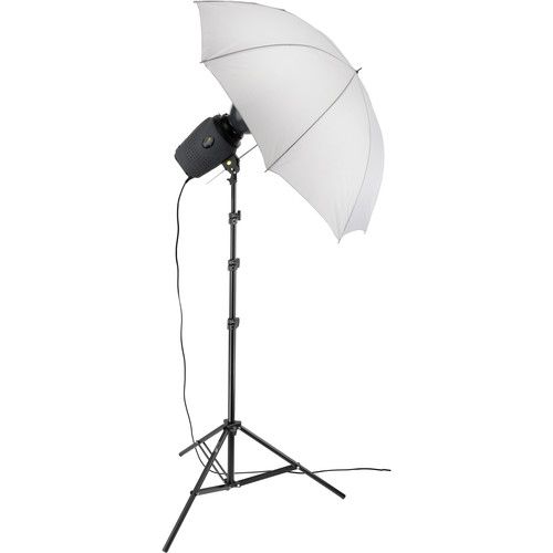  Impact Air-Cushioned Light Stand (Black, 8')