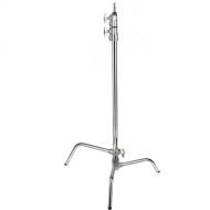 Impact C-Stand with Quick Release Sliding Leg (Chrome)