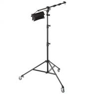 Impact Mid-Range Boom Arm with Light Stand & Casters Kit