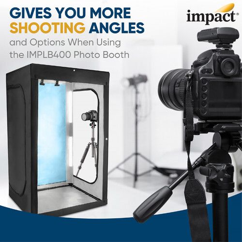  Impact PLB-400SBS Side Background Set for PLB-400 Pro Photo LED Booth