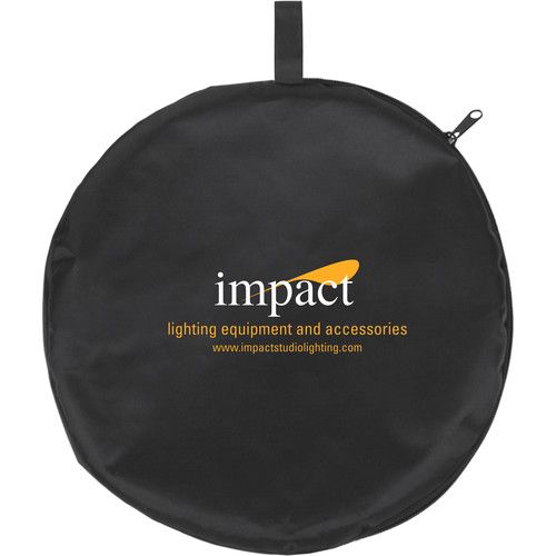  Impact 5-in-1 Collapsible Oval Reflector with Solid Gold (42 x 72