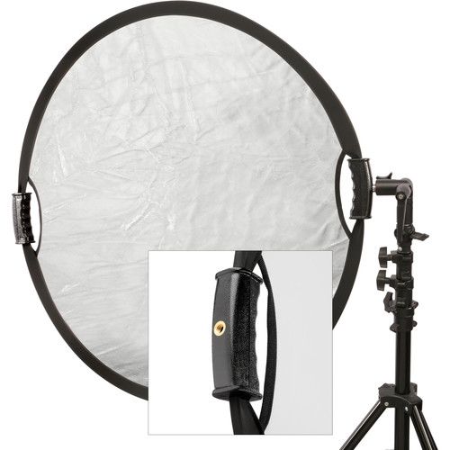  Impact Circular Collapsible Reflector with Handles (Gold/Silver, 22