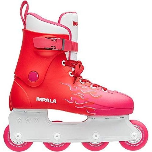  Impala Rollerskates Lightspeed Inline Skateboards, Women, Flames (Orange), 41