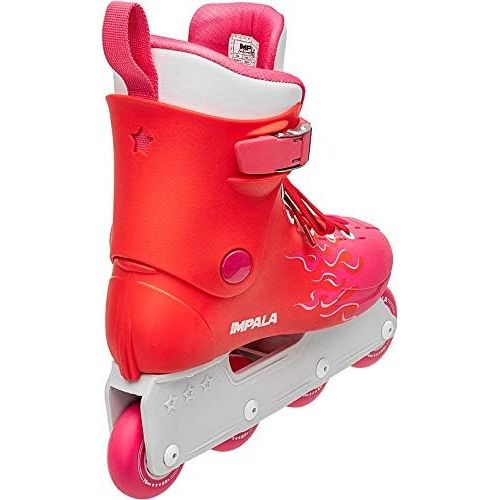  Impala Rollerskates Lightspeed Inline Skateboards, Women, Flames (Orange), 41