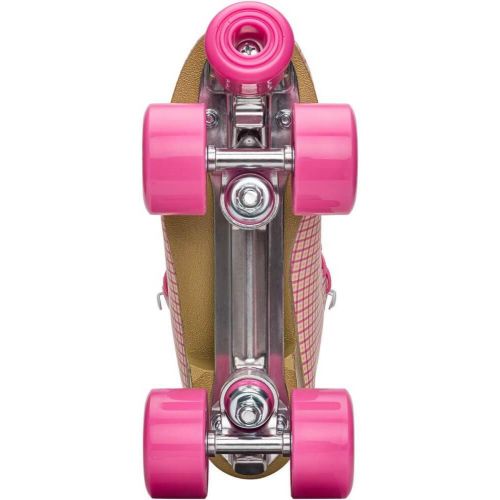  Impala Unisexs Quad Skate-IMPROLLER1, Pink Tartan, 8