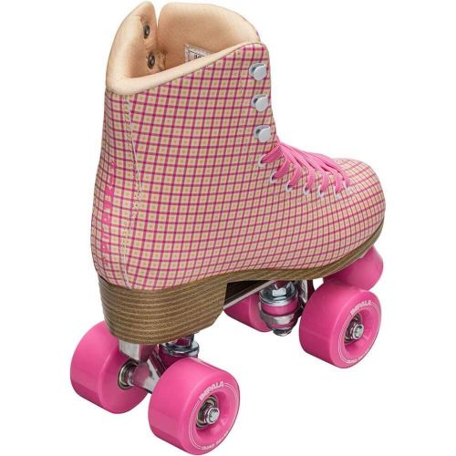  Impala Unisexs Quad Skate-IMPROLLER1, Pink Tartan, 8