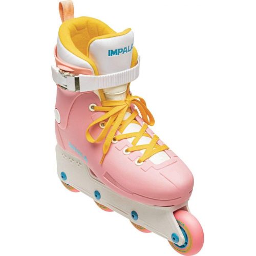  [아마존베스트]Impala Rollerskates Impala Lightspeed Inline Skate - Pink/Yellow