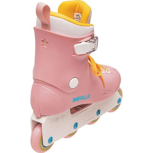  [아마존베스트]Impala Rollerskates Impala Lightspeed Inline Skate - Pink/Yellow