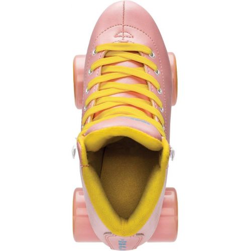  Impala Rollerskates Girls Impala Quad Skate (Big Kid/Adult) Pink/Yellow 10 (US Mens 8, Womens 10) M