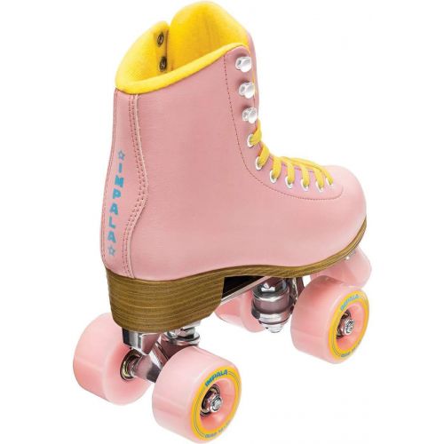  Impala Rollerskates Girls Impala Quad Skate (Big Kid/Adult) Pink/Yellow 10 (US Mens 8, Womens 10) M