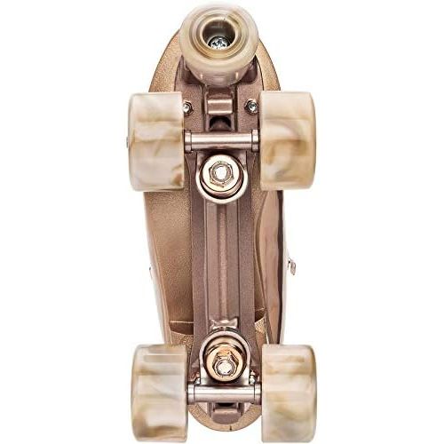  Impala Rollerskates Girls Impala Quad Skate (Big Kid/Adult) Marawa Rose Gold 8 (US Mens 6, Womens 8) M