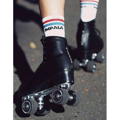  Impala Rollerskates Impala Quad Skate (Big Kid/Adult) Black 8 (US Mens 6, Womens 8) M