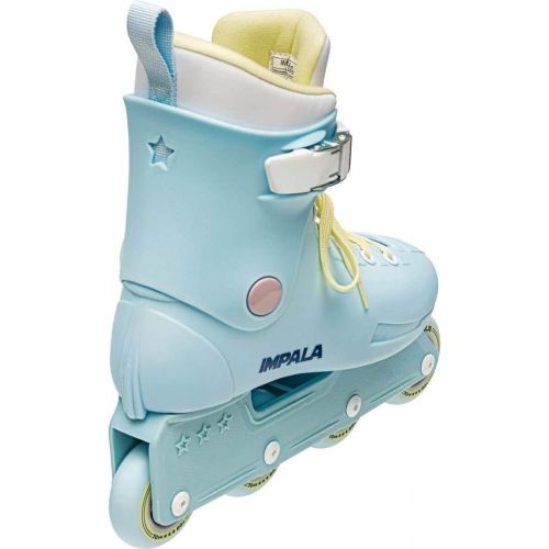  Impala Rollerskates Impala Lightspeed Inline Skate - Sky Blue/Yellow