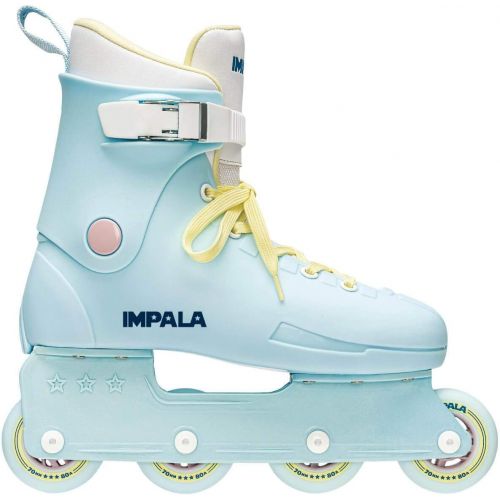  Impala Rollerskates Impala Lightspeed Inline Skate - Sky Blue/Yellow