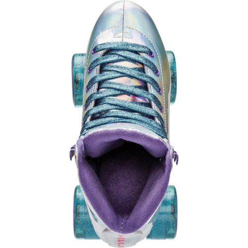  Impala Rollerskates Girls Impala Quad Skate (Big Kid/Adult) Holographic 9 (US Mens 7, Womens 9) M