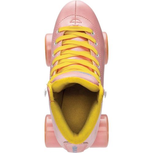  Impala Rollerskates Girls Impala Quad Skate (Big Kid/Adult) Pink/Yellow 7 (US Mens 5, Womens 7) M