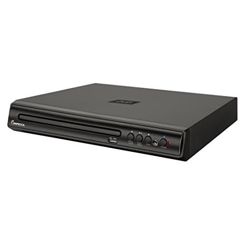  [아마존베스트]Impecca Compact DVD Player  Digital DVD Player with Remote Control and Built-in PAL/ NTSC System, USB Input DVD Player (DVHP9109)