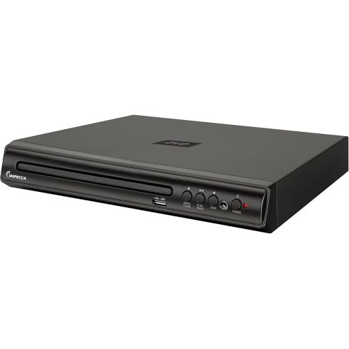  [아마존베스트]Impecca Compact DVD Player  Digital DVD Player with Remote Control and Built-in PAL/ NTSC System, USB Input DVD Player (DVHP9109)