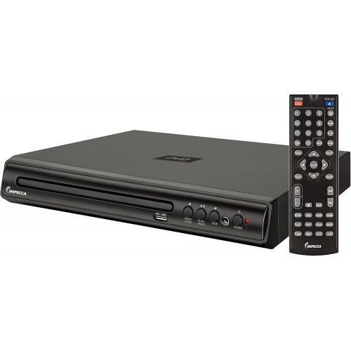  [아마존베스트]Impecca Compact DVD Player  Digital DVD Player with Remote Control and Built-in PAL/ NTSC System, USB Input DVD Player (DVHP9109)