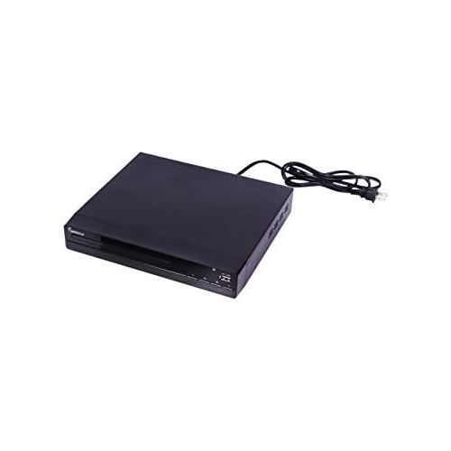  [아마존베스트]Impecca DVHP9117 Progressive Scan Compact HDMI DVD Player, Upconvert DVDs to 1080p, with LED Display, View Content Via USB Input,