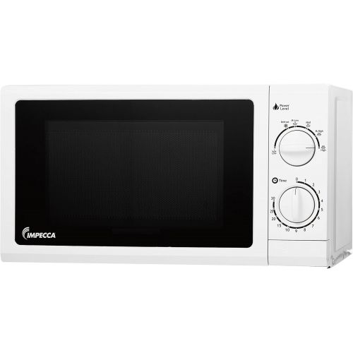  [아마존베스트]Impecca CM0674 700-Watts Countertop Microwave Oven, 120V 0.6 Cubic Feet, White