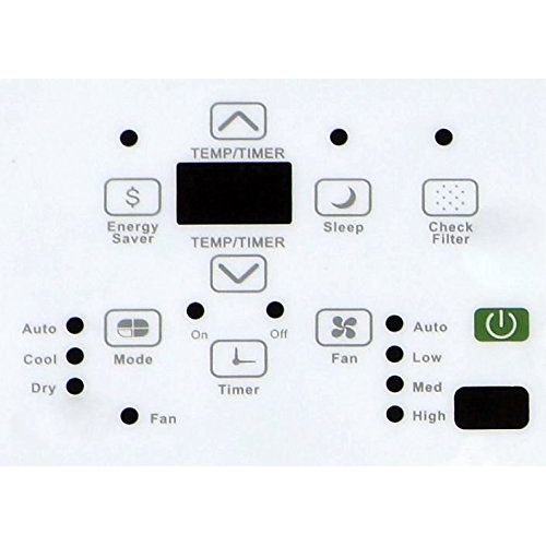  Impecca 14,000 BTU 230V Electronic Controlled Through The Wall Air Conditioner with Remote, h, 6-15P220