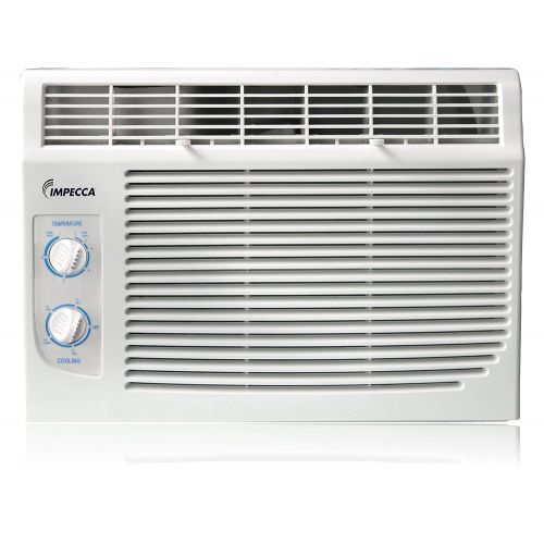  Impecca 5,000 BTU Window Air-Conditioner, Whisper Quiet Operation, Mechanical Controlled 115-Volt.