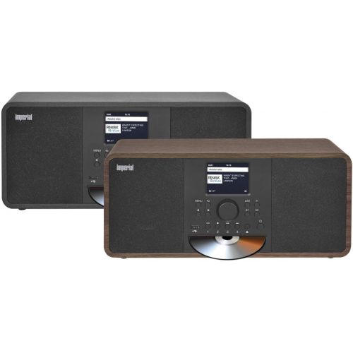  [아마존베스트]-Service-Informationen IMPERIAL DABMAN i205 CD Internet Radio/DAB+ (Stereo Sound, FM, CD Player, WLAN, LAN, Bluetooth, Streaming Services (Spotify, Napster and Much More) Including Power Supply) Brown