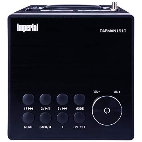  [아마존베스트]-Service-Informationen Imperial DABMAN i610 Internet / DAB+ Radio (Spotify, 2.1 Sound, Bluetooth/VM, Wi-Fi, USB) Black