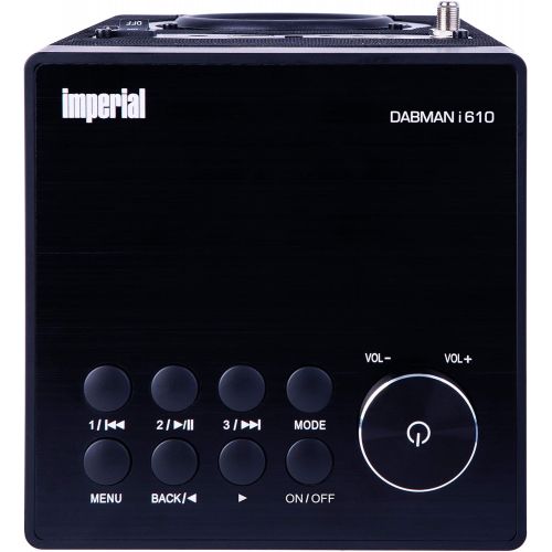  [아마존베스트]-Service-Informationen Imperial DABMAN i610 Internet / DAB+ Radio (Spotify, 2.1 Sound, Bluetooth/VM, Wi-Fi, USB) Black