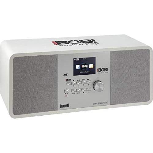  [아마존베스트]-Service-Informationen Imperial BOBs Rock Radio Internet and DAB+ Digital Radio, Colour: White