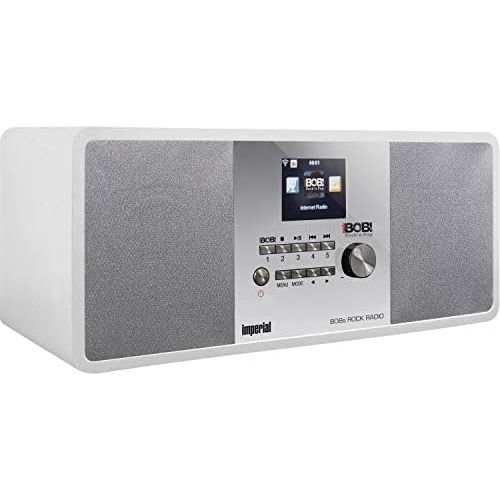  [아마존베스트]-Service-Informationen Imperial BOBs Rock Radio Internet and DAB+ Digital Radio, Colour: White