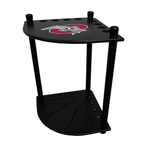  Imperial Ohio State University Corner Cue Rack wOfficially Licensed Logo