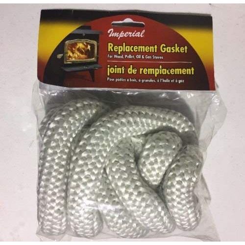  1 Bagged Fiberglass Wood Pellet Stove Gasket Rope Door Seal Ga0159 Imperial