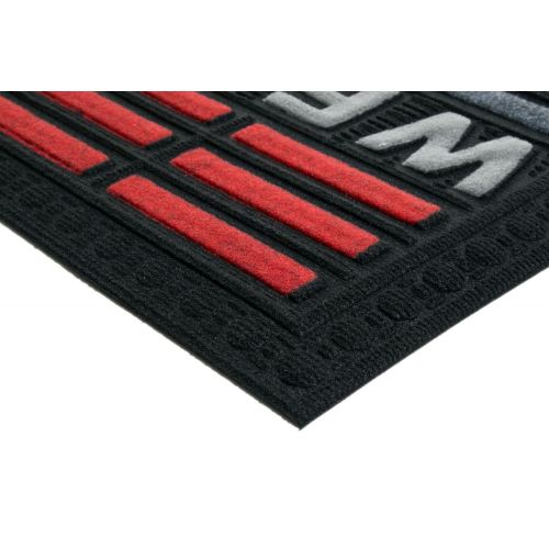  Imports Decor Synthetic Welcome Door Mat, 18 x 30, Red