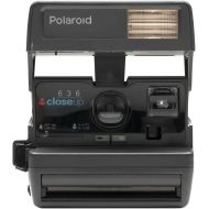 Impossible Polaroid 600 Square Black One Step Camera, Black (PRD541)