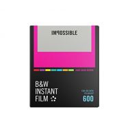 Impossible PRD-4523 Black & White Instant Film (Hard Color Frame) for Polaroid 600-Type Cameras
