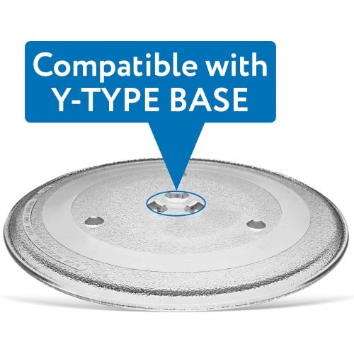  Impresa Products 11.25 GE and Samsung -Compatible Microwave Glass Plate / Microwave Glass Turntable Plate Replacement - 11 1/4 Plate, Equivalent to G.E. WB49X10097