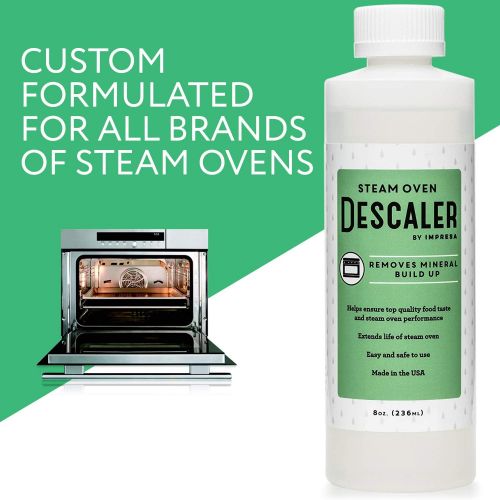  Impresa Products Steam Oven/Steamer Oven Cleaner and Descaler - Made in USA - Compatible with Wolf, Miele, Thermador, Gaggenau, Bosch, Smeg