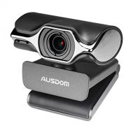Impress Life AUSDOM USB Computer Webcam, AW620 High Definition 1080P Widescreen Network USB Plug and Play Desktop/Laptop PC HD Camera with Nosie Cancelling Microphone for Windows/Mac OS Skype O