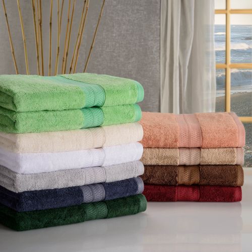  Superior 650GSM Rayon From Bamboo 2-Piece Bath Towel Set
