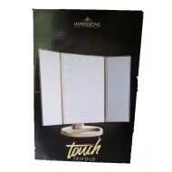Impressions Vanity Touch 3.0 Trifold Dimmable LED Makeup Mirror - Champagne Gold Champagne Gold