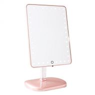 Impressions Vanity Touch Pro LED Makeup Mirror with Bluetooth Audio+Speakerphone & USB Charger! (Official retailer, and full manufacturer warranty) (Rose Gold)