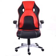 Imtinanz Red Executive Racing Style Bucket Seat Gaming Chair