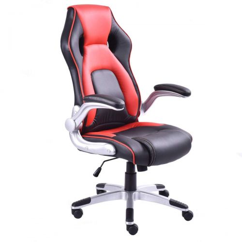  Imtinanz Red Executive Racing Style Bucket Seat Gaming Chair