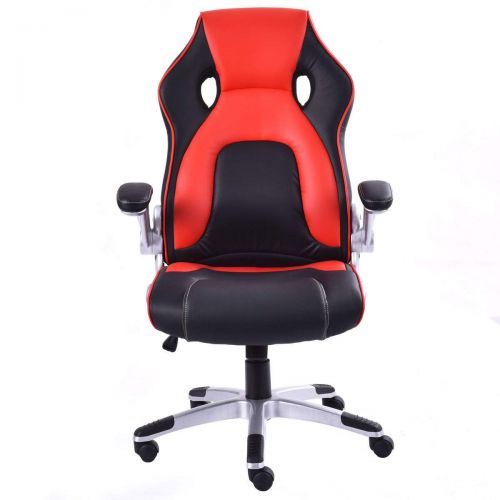  Imtinanz Red Executive Racing Style Bucket Seat Gaming Chair