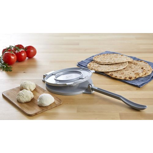  IMUSA USA 8-In. Aluminum Tortilla Press, 8 Inch, Silver