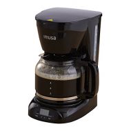 IMUSA USA GAU-18210B Programmable Coffee Maker 12-Cup, Black