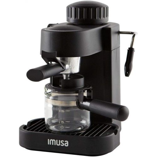  IMUSA, GAU-18200, Electric Espresso & Cappuccino Maker 4-Cup, Black by Imusa